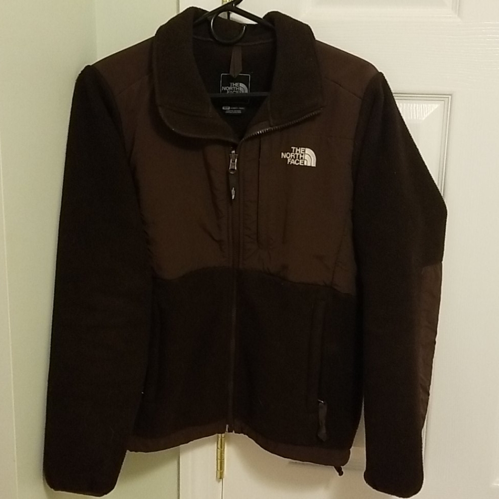 Womens small Brown North Face Denali fleece jacket